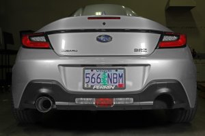 Toyota GR86 Performance Exhaust - Right Side - Perrin Performance - Cat Back - `22-`25